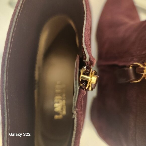 Lauren Ralph Lauren Leather Boots. NWOT. Size 5.5. Host Pick - Picture 7 of 9